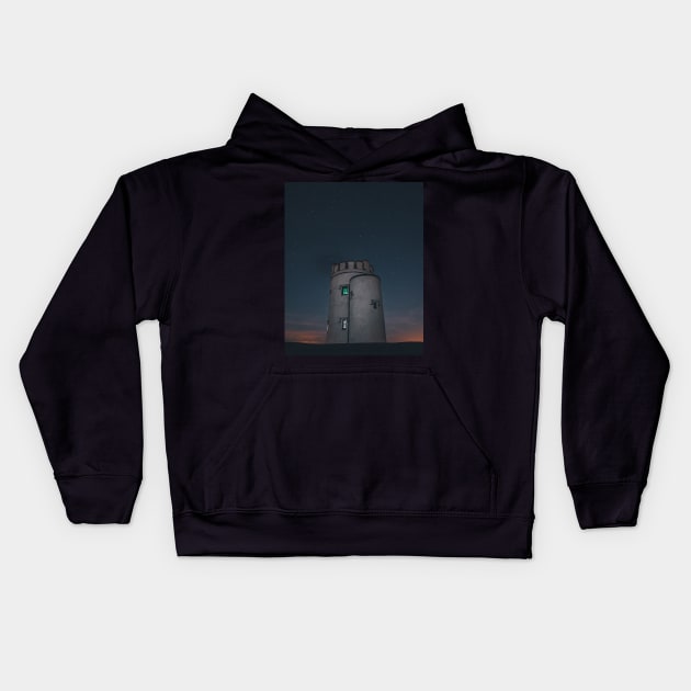 O'Briens Tower, Cliffs of Moher, Co.Clare, Ireland Kids Hoodie by shaymurphy